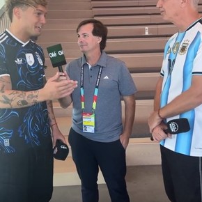 Marley y Ian Lucas hablaron con Olé en la previa de Argentina-Argelia