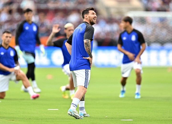 Messi en Texas. (REUTERS)
