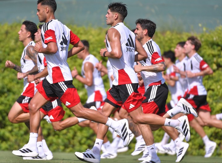La pretemporada de River en España (Prensa River).