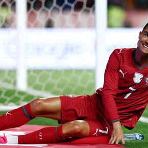 Video: las dos insólitas chances de gol que desperdició Cristiano Ronaldo