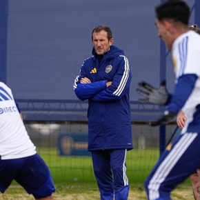 El primer posteo de Arruabarrena como DT de Boca
