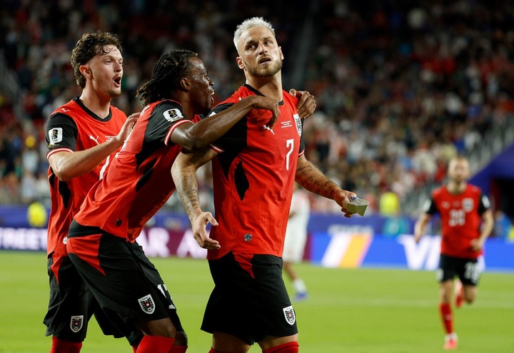 Austria derrotó 3-1 a Jordania. (AP)