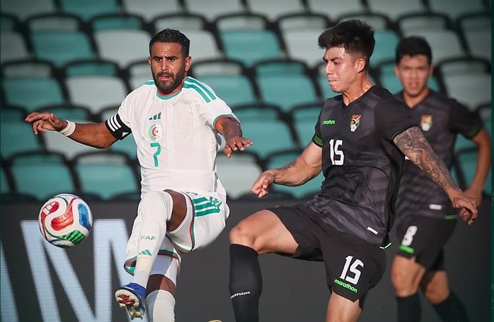 Argelia le ganó a Bolivia.