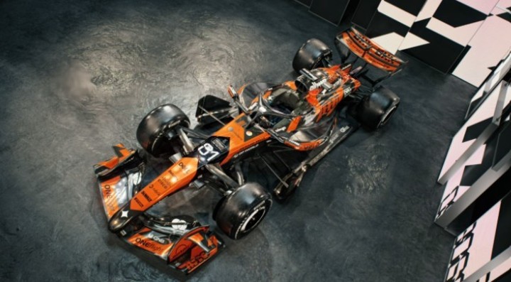 El McLaren de Piastri.