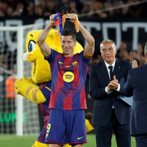 Lewandowski se va a competir con Messi