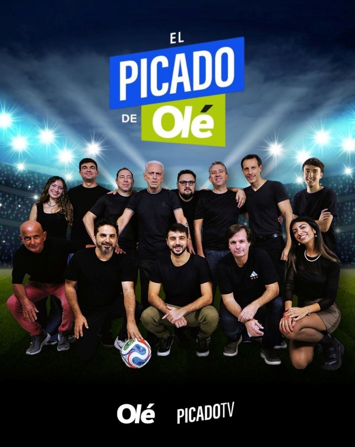 El Picado de Olé saldrá de lunes a viernes de 19 a 21 por los canales de Youtube de Olé y Picado TV.