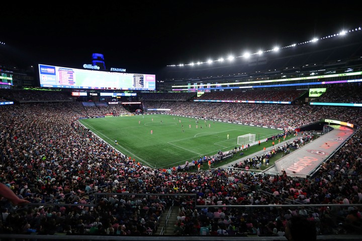Así es el Gillette Stadium, casa de New England Patriots de la NFL. (Reuters)