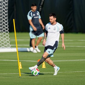 La práctica a puertas abiertas de la Selección: Messi, los que trabajaron diferenciado y ¿un posible 11 vs. Honduras?