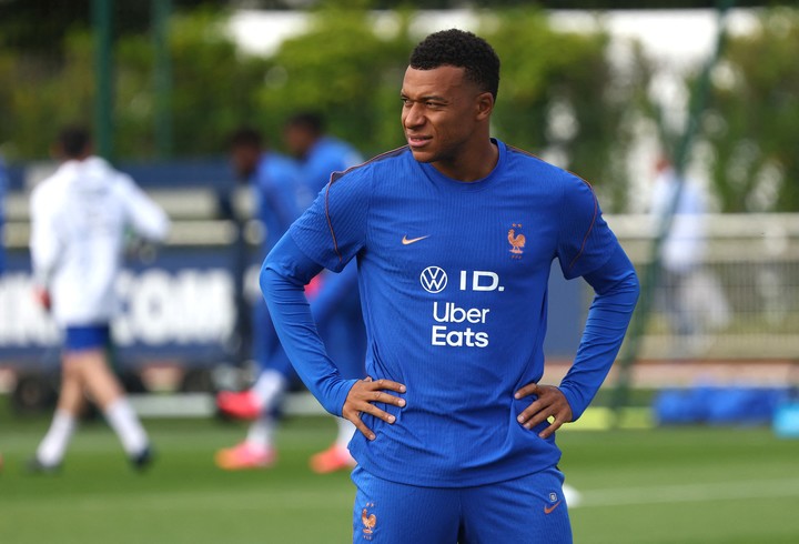 Mbappé, la figura de Francia (REUTERS).