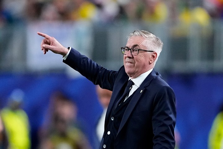 Carlo Ancelotti vs. Haití. (AP)