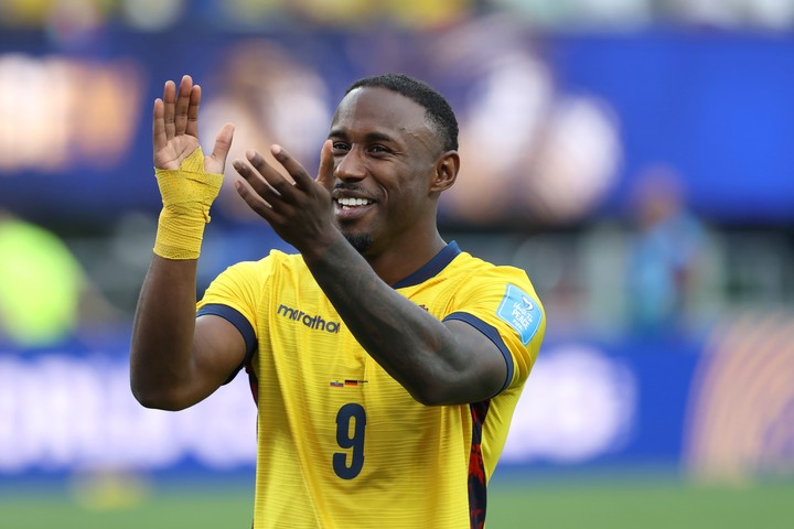 El festejo de Ecuador con Alemania. 