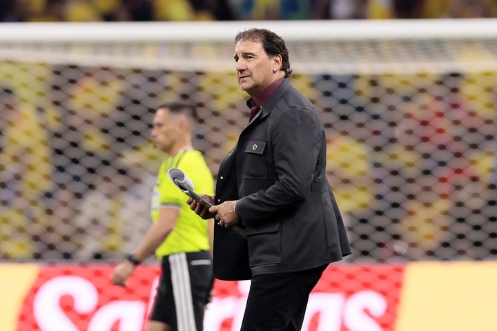 Néstor Lorenzo, DT de Colombia. (EFE/ José Méndez)