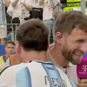 La emotiva felicitación de Müller y Klopp para Messi tras convertirse en el máximo goleador histórico de Mundiales