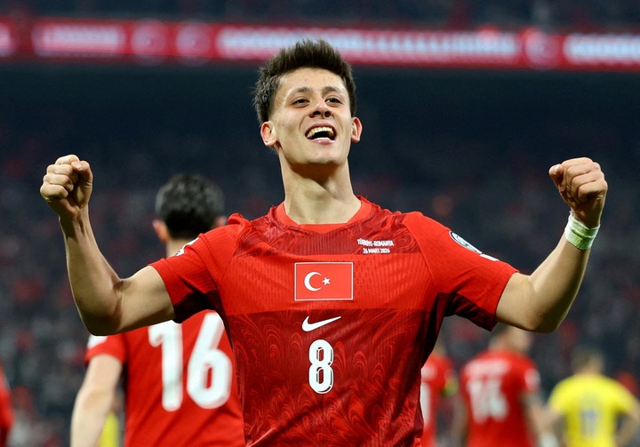 Arda Guler, jugador del Real Madrid y figura de Turquía (REUTERS).