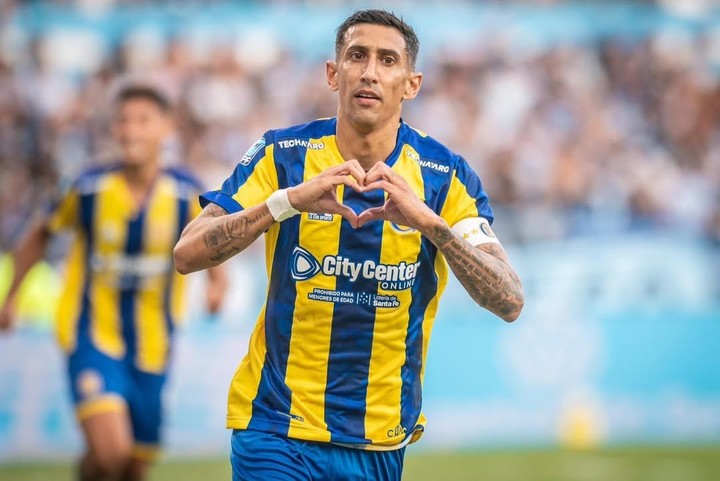 Kempes habló del fútbol argentino y de Ángel Di María. (Foto: Prensa Rosario Central)