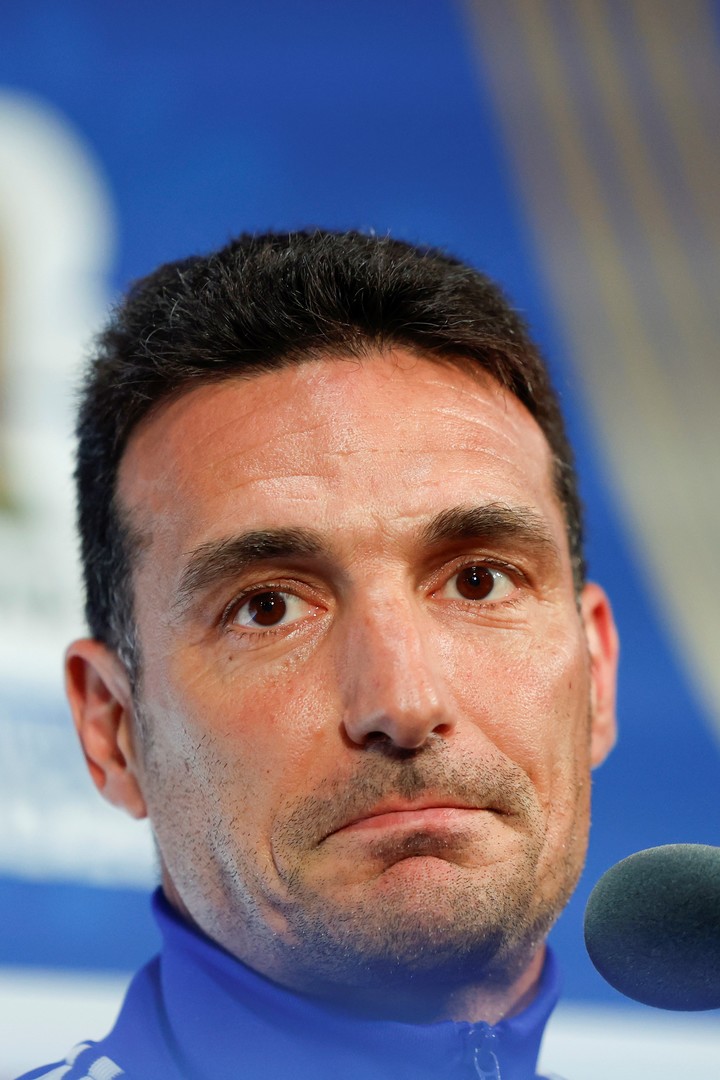 Scaloni analiza cambios (EFE).