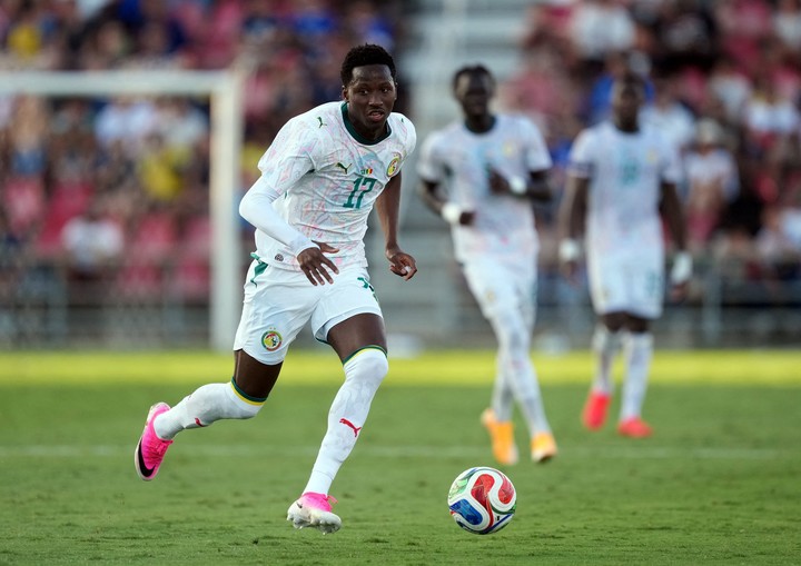 Soccer Football - International Friendly - Saudi Arabia v Senegal - Toyota Field, San Antonio, Texas, U.S. - June 9, 2026 
Senegal's Pape Matar Sarr in action IMAGN IMAGES via Reuters/Daniel Dunn