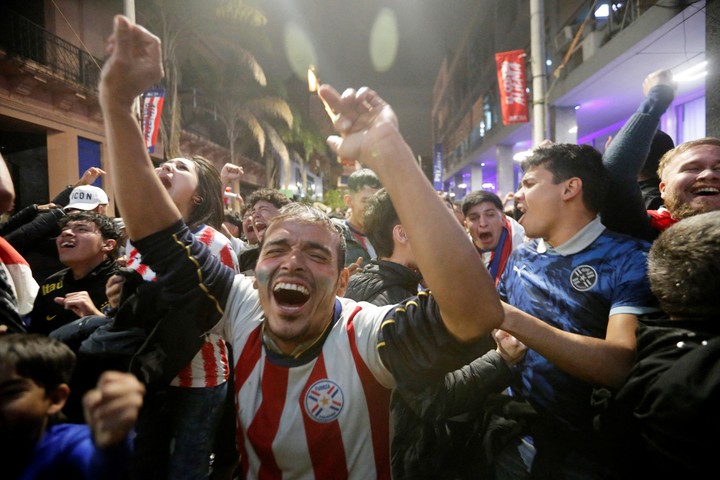 La fiesta en Asunción (Reuters).