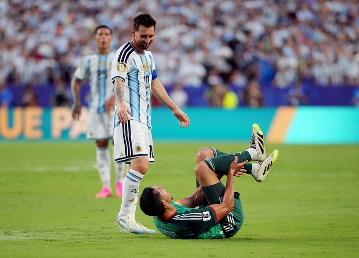 Messi en el Mundial (IMAGN IMAGES via Reuters/Denny Medley).