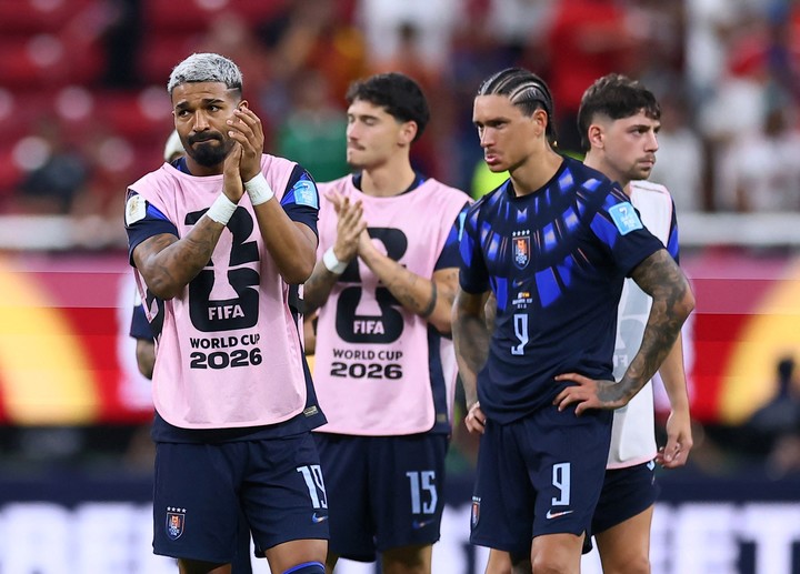 Aguirre, casi sin minutos en el Mundial. (REUTERS/Eloisa Sanchez)