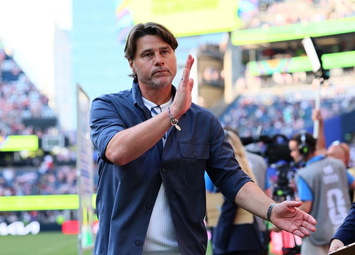 Mauricio Pochettino tras la derrota.