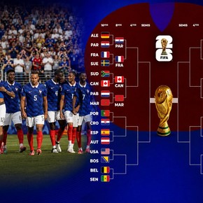 Con una posible semi bien pesada, cómo sería el camino de Francia para la final