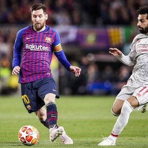 Cómo le fue a Messi todas las veces que jugó contra Salah