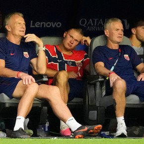 ¿Por qué salió Haaland contra Inglaterra?