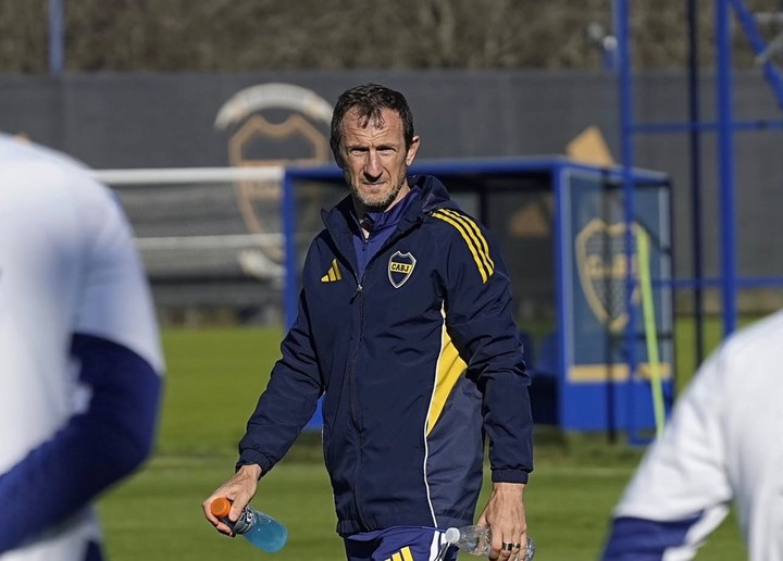 Se viene el debut oficial del Vasco Arruabarrena, flamante DT de Boca. (Prensa CABJ)