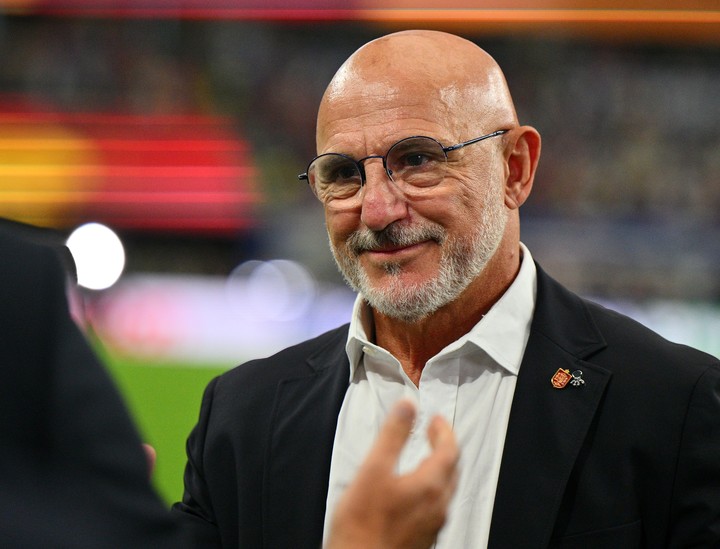 Luis de la Fuente, DT de España. EFE/EPA/SAM WASSON