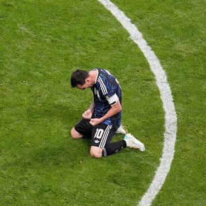 Si querés llorar, llorá: la reacción de Messi en el instante del triunfazo inolvidable a Inglaterra