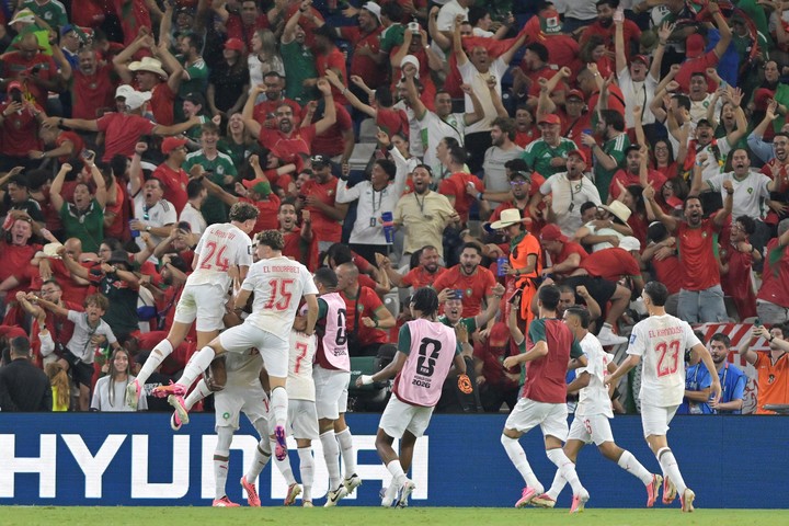 Marruecos 1-1 Países Bajos. Foto: EFE. 