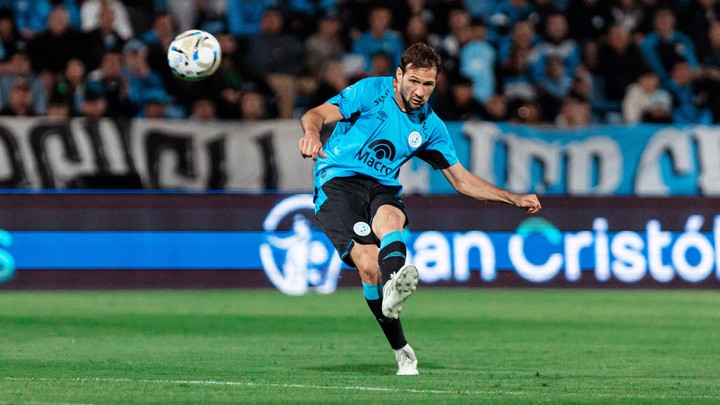 Franco Vázquez, jugador de Belgrano.