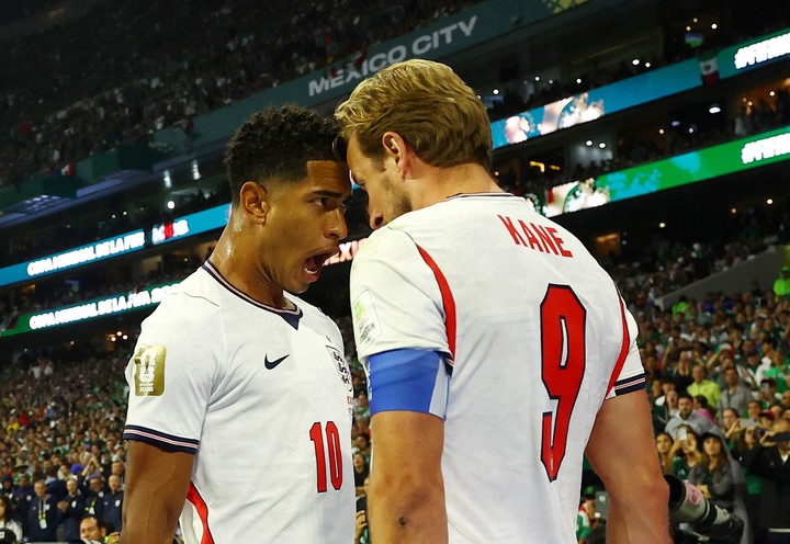 Harry Kane y Jude Bellingham quieren hacer historia (REUTERS).