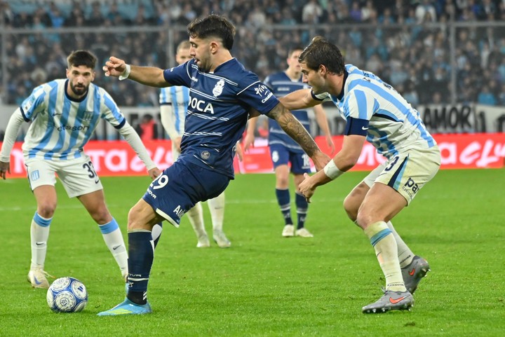 Santiago Sosa ante Gimnasia (Fotobaires).