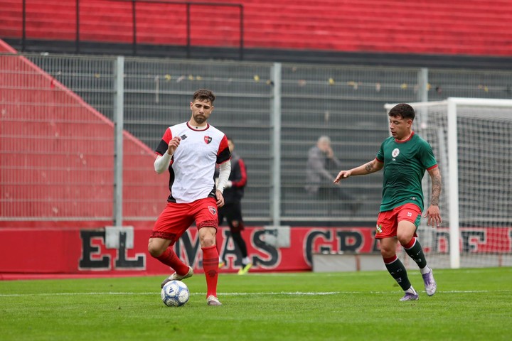 La Lepra no pudo ante un equipo del Federal A. (Foto: Prensa Newell's)