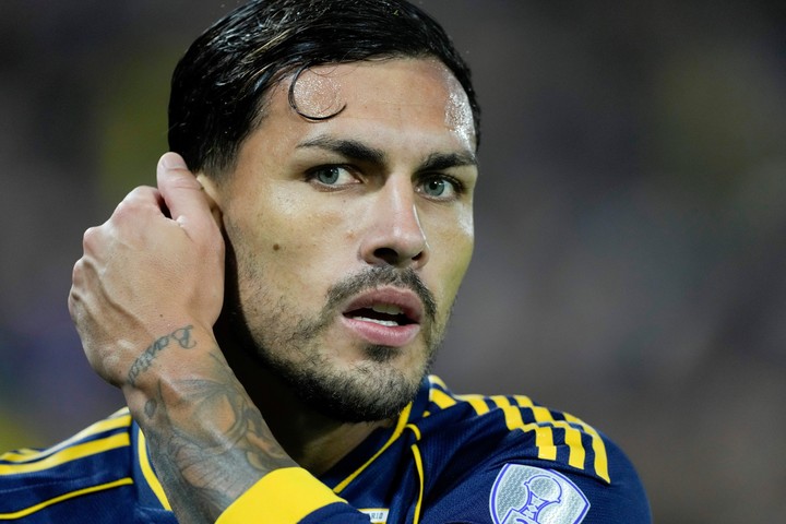 Paredes en la Bombonera.