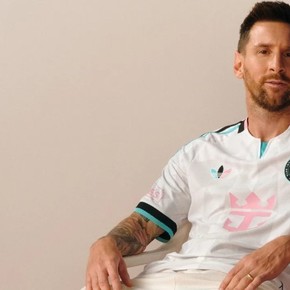 Con Messi, el Inter Miami presentó la tercera camiseta del 2026