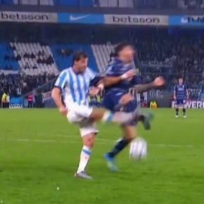 Video: la polémica por el penal que pidió Gimnasia contra Racing