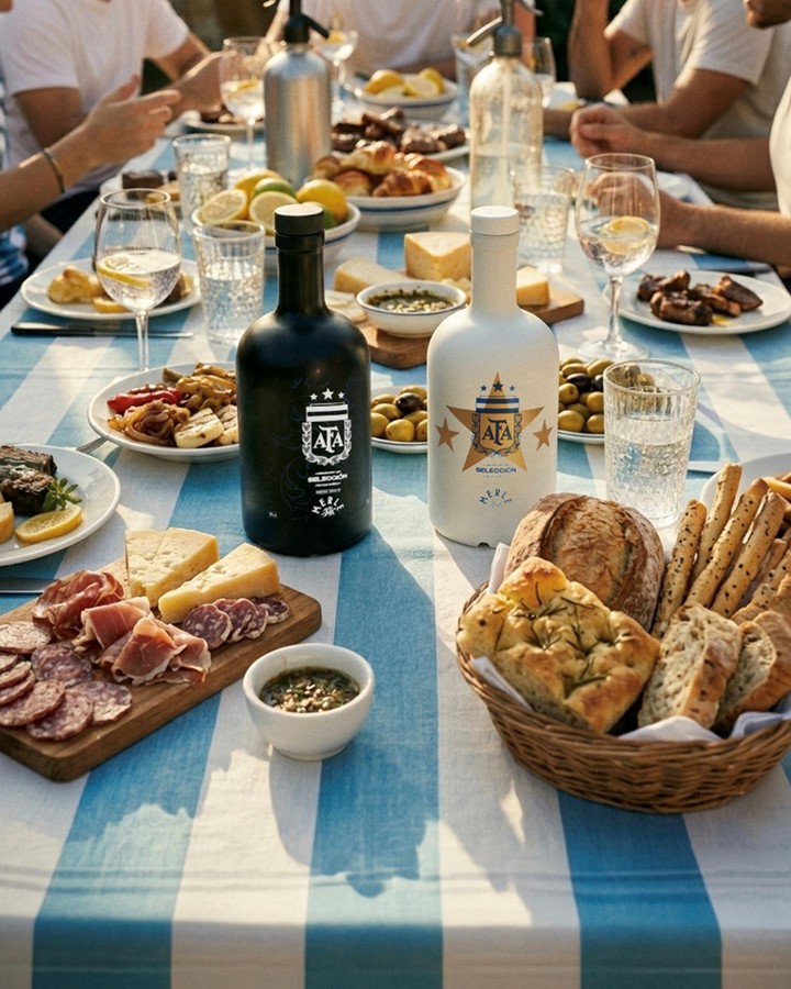 Gin Merle AFA, el aperitivo ideal para la previa de la final del Mundial.