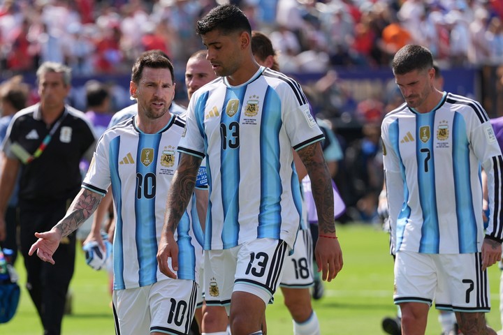Cuti con la Selección.
