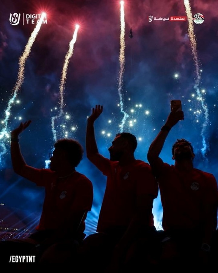 La espectacular celebración de Egipto tras la actuación histórica en el Mundial.