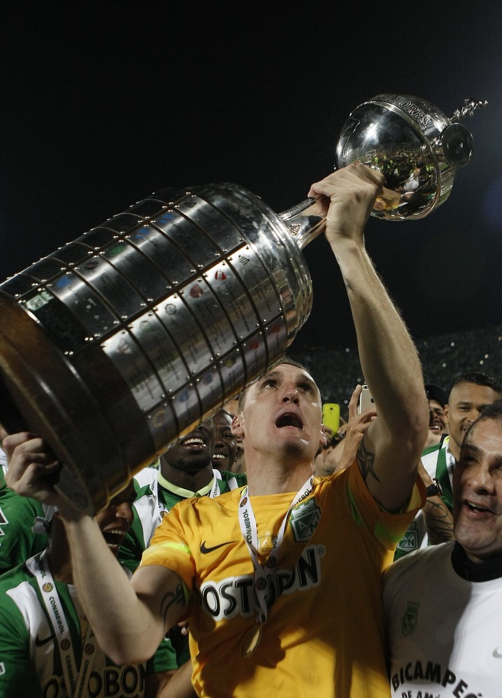 El arquero ya había ganado la Copa con Atlético Nacional.