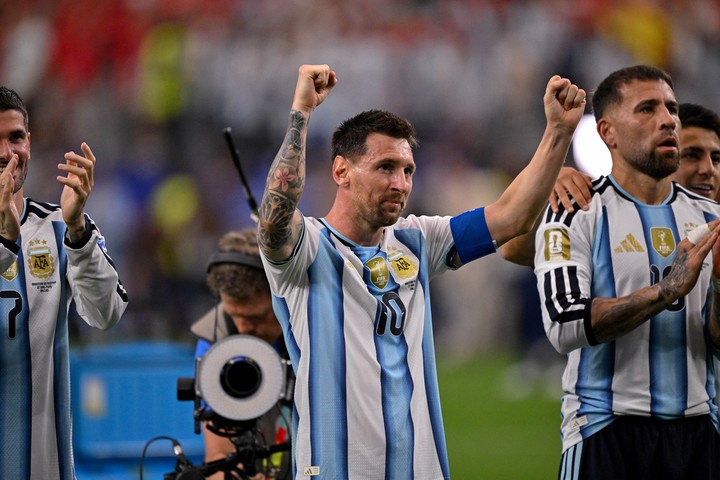 Messi nominado para el XI ideal del Mundial. (REUTERS)