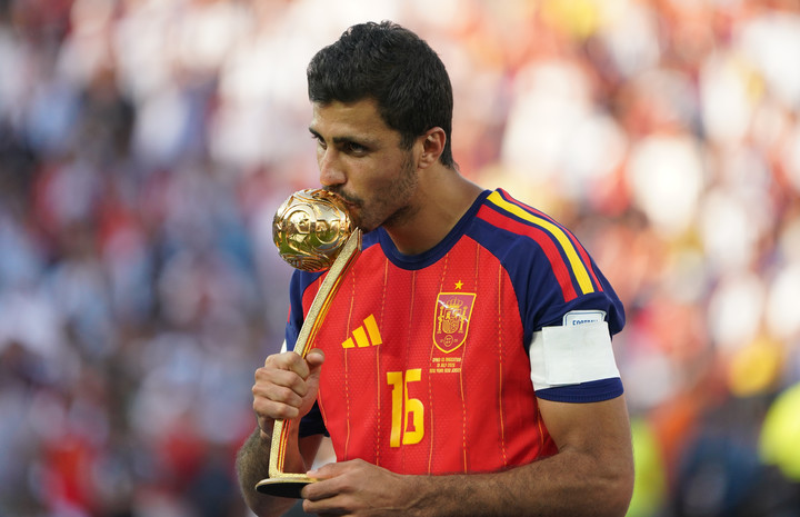Rodri, la gran figura de España en el Mundial. (Foto: Juano Tesone)
