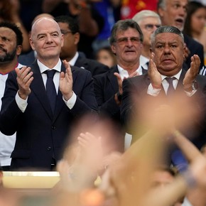 La confesión de Infantino sobre cómo vivió el partido de Argentina: "El corazón esta noche..."