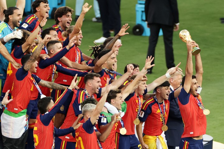 España se quedó con su segunda Copa del Mundo. (AP)