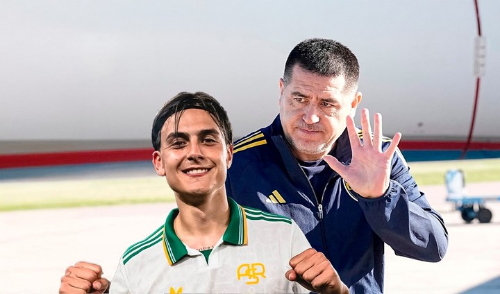 Dybala y Riquelme
