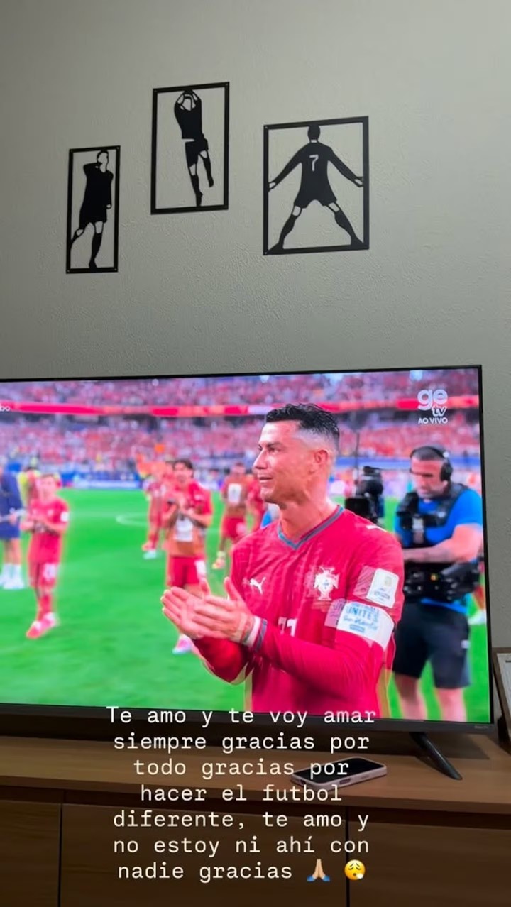 El emotivo mensaje de la player que juega en el fútbol brasileño. 