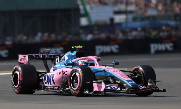 Colapinto viene de sumar un gran 9° puesto en SIlverstone. (REUTERS/Suzanne Plunkett)
